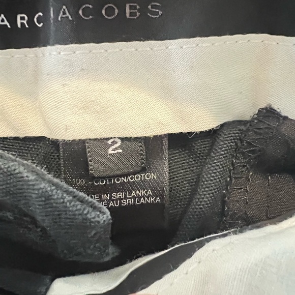 Marc Jacobs	Black Chino pants, size 2 - Picture 5 of 7